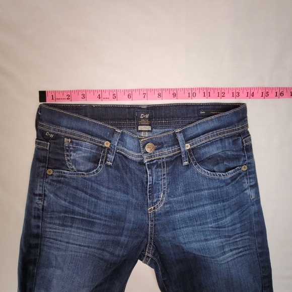 Citizens Of Humanity Dani Cropped Straight Leg Cuffed Jeans Women's Size 25 - Picture 12 of 14